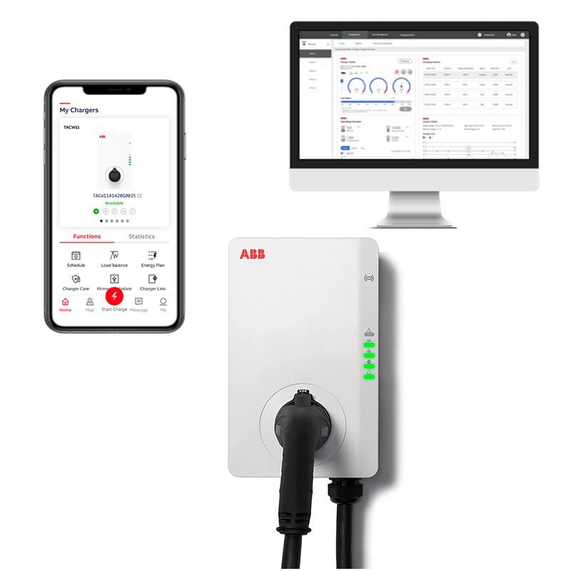 ABB Terra AC 7,4 kW, Type 2 socket + B21 SmartMeter - Image 2