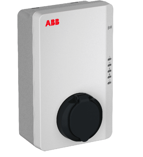 ABB Terra AC 22 kW, RFID, shutter, Type 2 socket and Wifi
