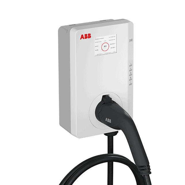 ABB Terra AC Display - 22 kW, Type 2 cable, RFID, MID, 4G, Wifi - Image 1