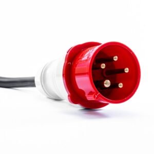 SPARK LINE 16 -  cable with control box 11kW (3X16A), TYPE2-CEE RED, 16A x 3phases, 5m - Image 3