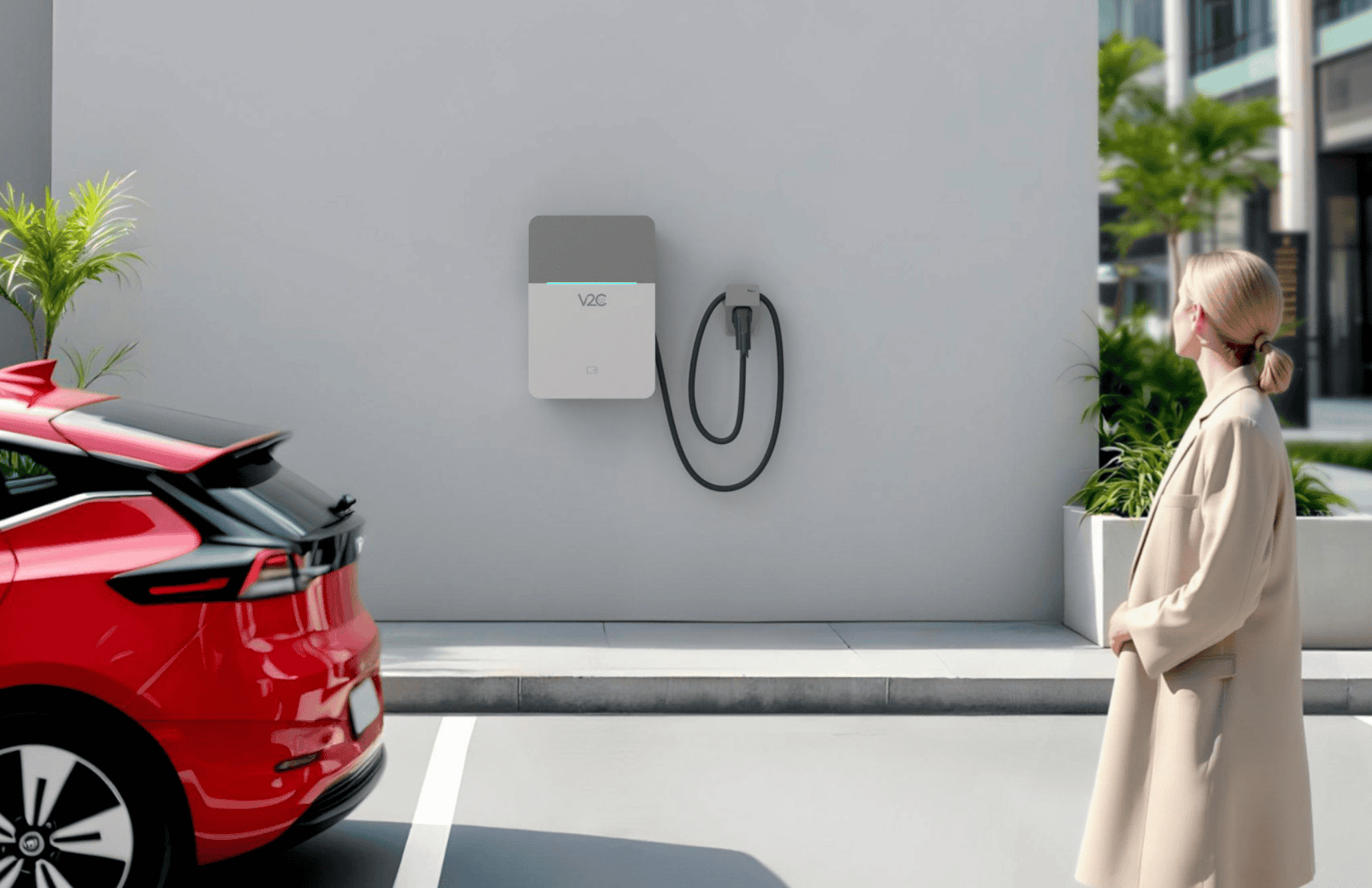V2C DENKA DC Wallbox - 40kW - Image 2