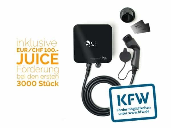 JUICE CHARGER me, 11 KW, 5m cable, RFID