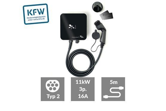 JUICE CHARGER me, 11 KW, 5m cable, RFID