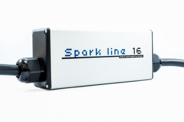 SPARK LINE 16 -  cable with control box 11kW (3X16A), TYPE2-CEE RED, 16A x 3phases, 5m