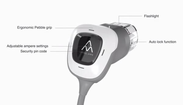 Charge Amps RAY - portable Type 2 to schucko charger