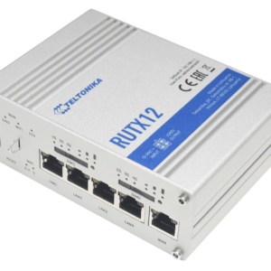RUTX12.png RUTX12 Dual LTE CAT 6 Industrial Router, 4G, 5GB Ethernet ports