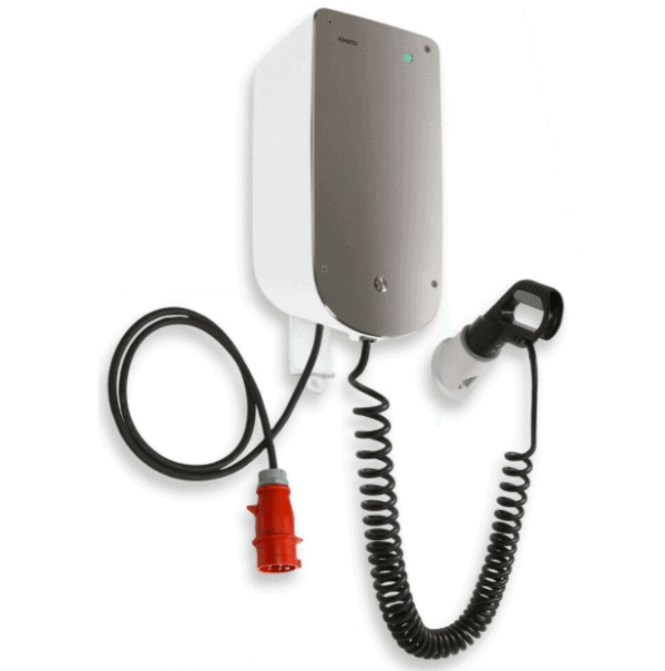 ENSTO eFiller 11kW (3x16A) with 380v wall connector