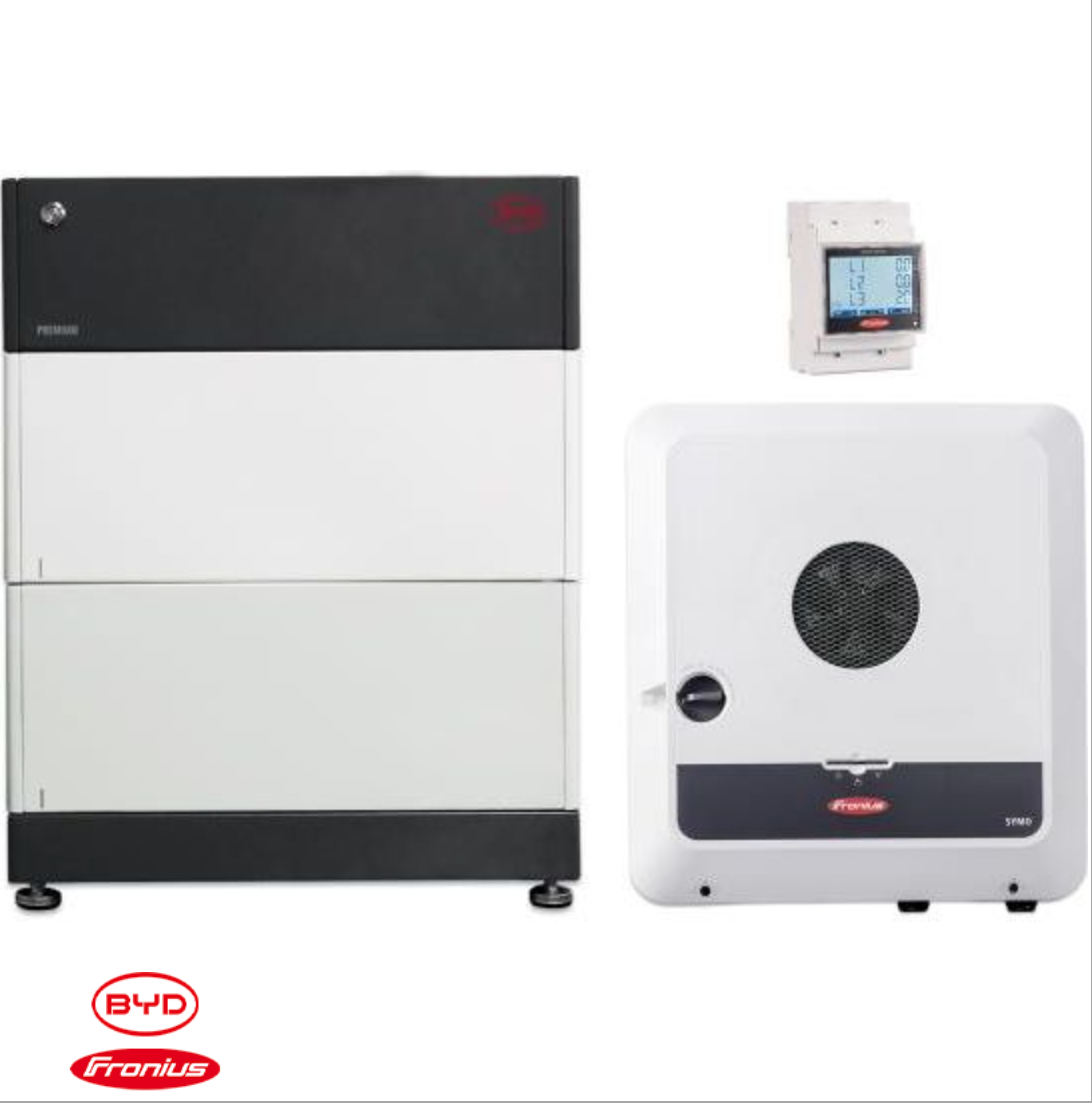 BYD HVS 5.1 + Fronius Symo GEN24 10.0 Plus hybrid inverter - Image 1