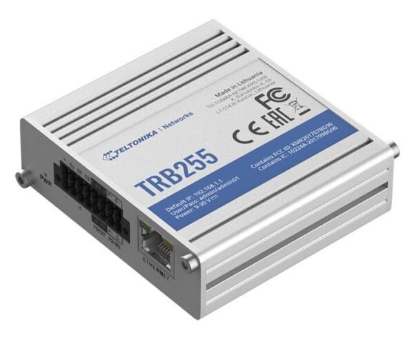 TRB255 Industrial M2M Gateway 4G/LTE (Cat M1), NB-IoT, 2G, I/O