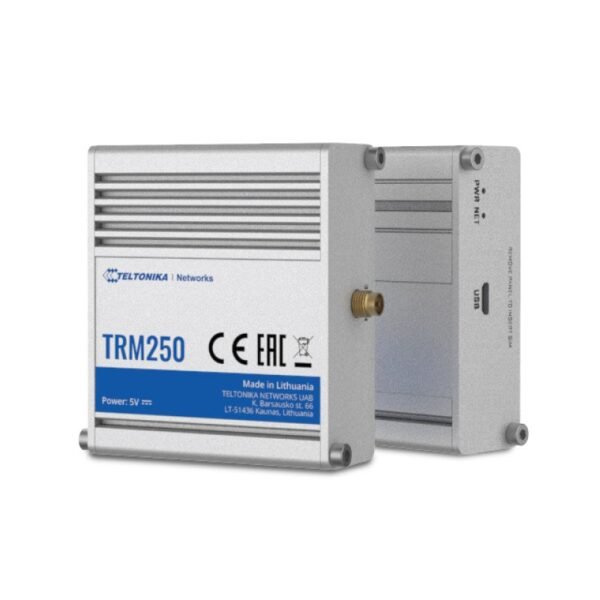 TRM250 Industrial Cellular Modem 4G/LTE (Cat M1), NB-IoT, 2G, USB