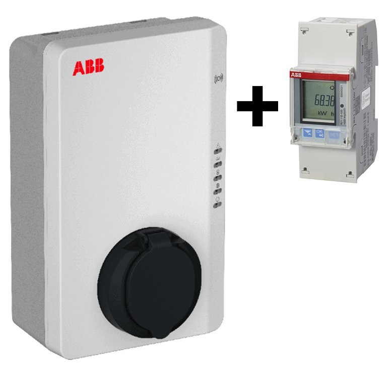 ABB Terra AC 7,4 kW, Type 2 socket + B21 SmartMeter - Image 1