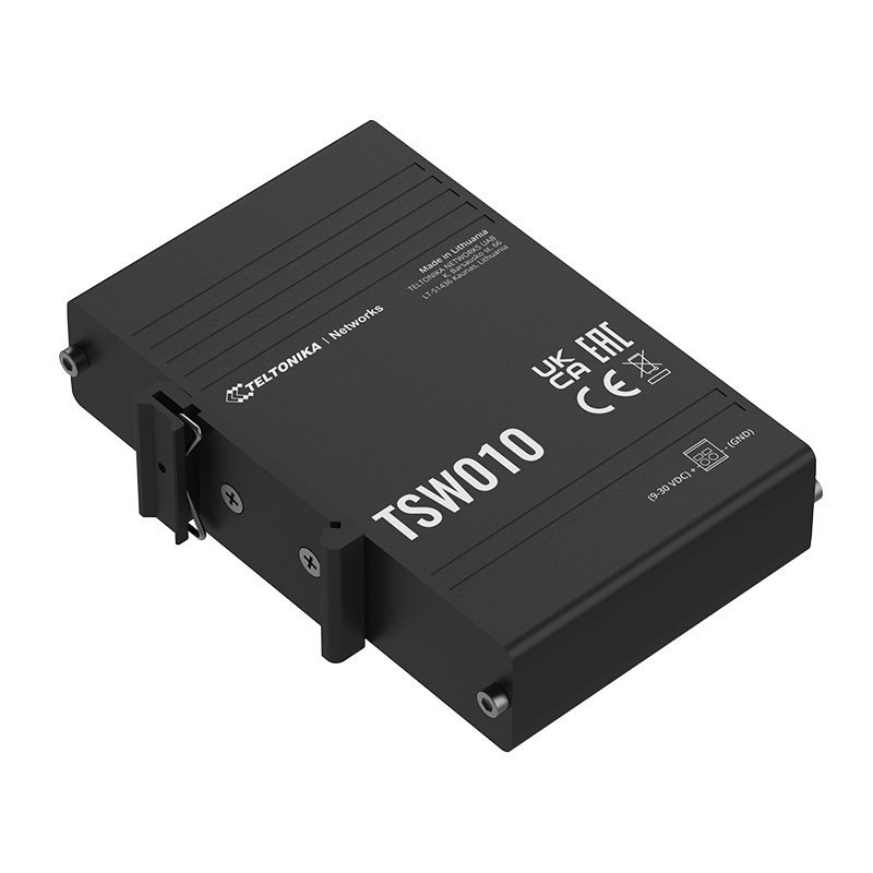 TSW010 DIN RAIL SWITCH Rail bracket, Plug and Play - Image 1
