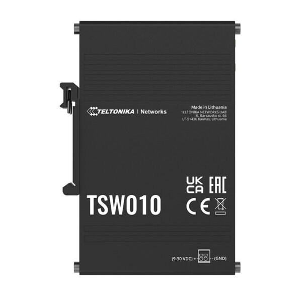 TSW010 DIN RAIL SWITCH Rail bracket, Plug and Play