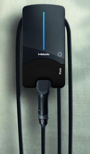 Webasto Pure 22kW with Type 2 cable