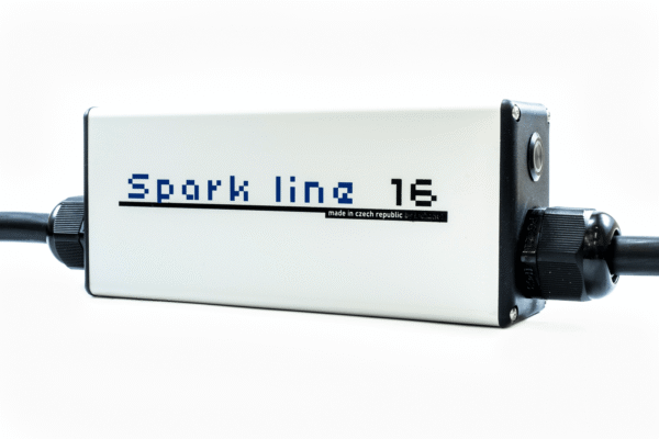 SPARK LINE 16 - portable charger with control box 3,7 kW, TYPE2-CEE Blue, 5m, 16A x 1phase