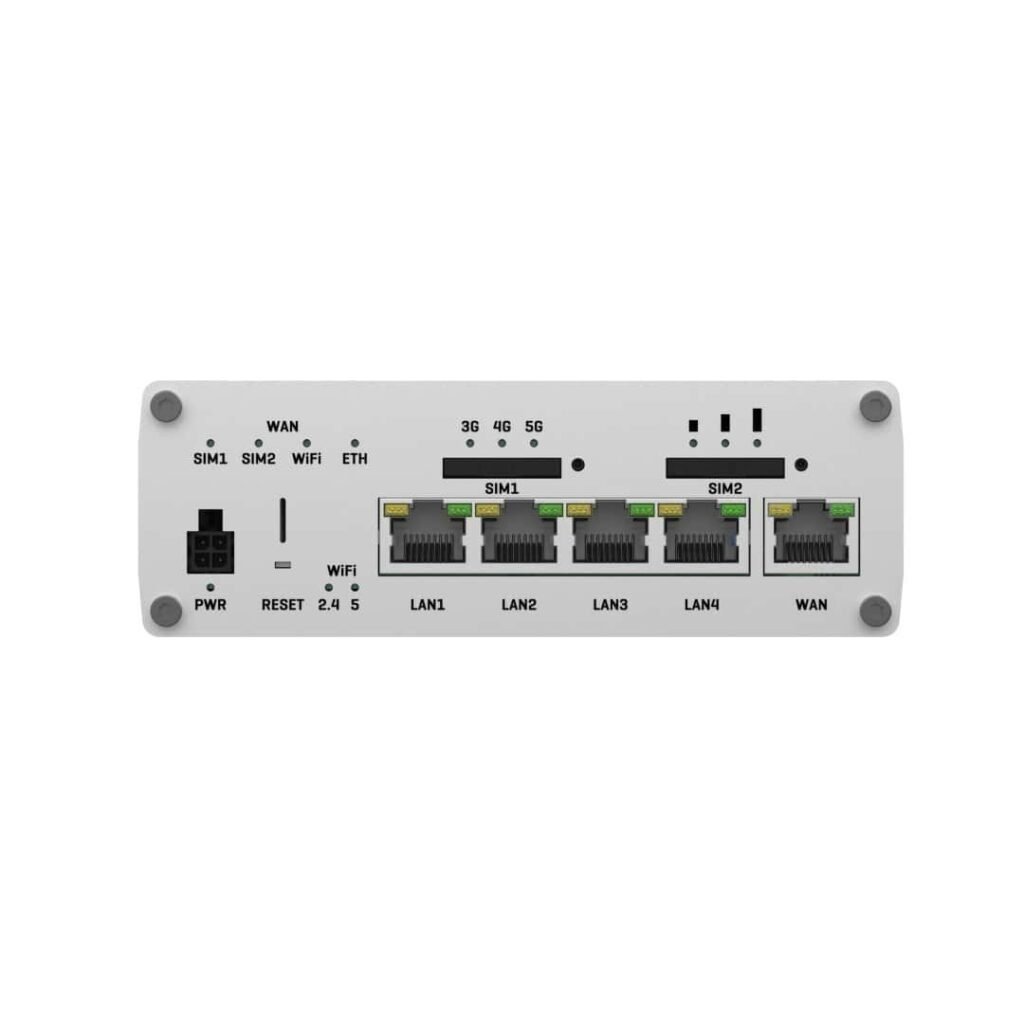 Teltonika RUTX50 Industrial Cellular Router 5G 4G (LTE) Cat.20