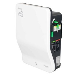 Schneider EVLink 22kW, Type 2 socket and lock