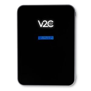 V2C Trydan 22kW socket with Display & DC leak detection, 3 phase - Image 3
