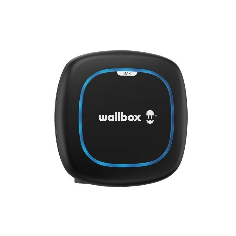 WallBox Pulsar Max 22kW, Type 2 cable, Wifi Black - Image 1